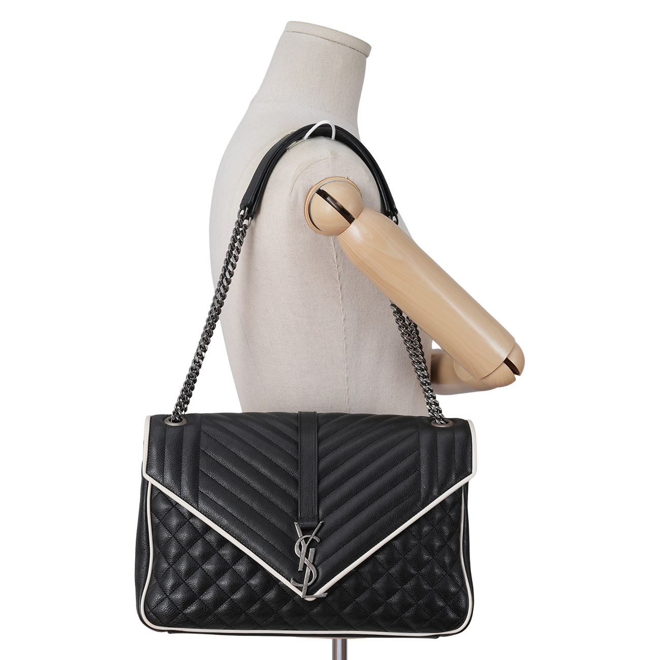 YVES SAINT LAURENT(USED)생로랑 앙브로프 체인 숄더백 라지